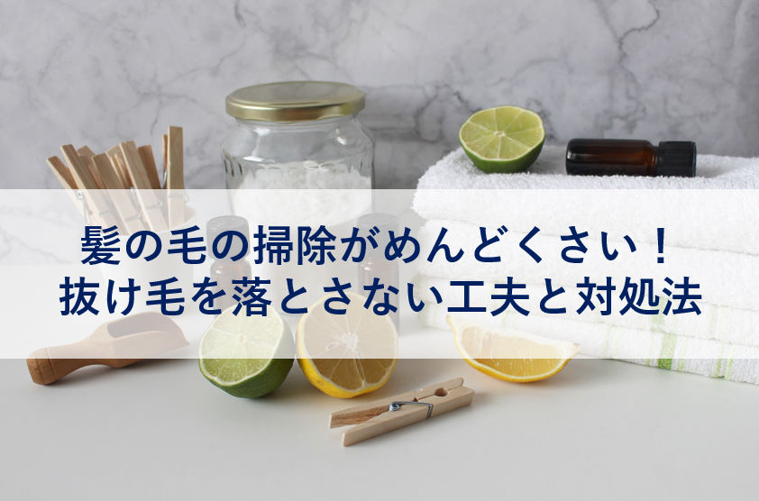 髪の毛の掃除がめんどくさい 抜け毛を落とさない工夫と対処法 平塚子育てライフハック